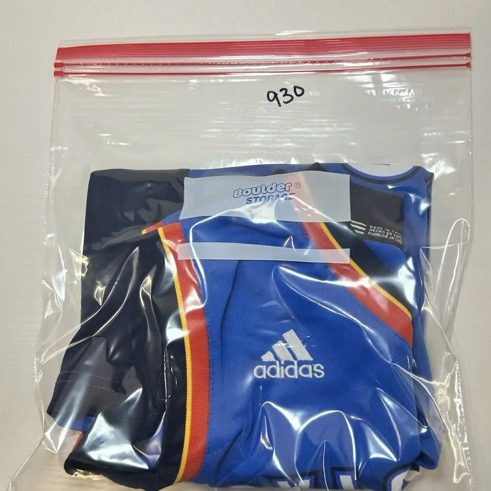 Oklahoma City Thunder Kevin Durant #35 Jersey Adidas Youth Small